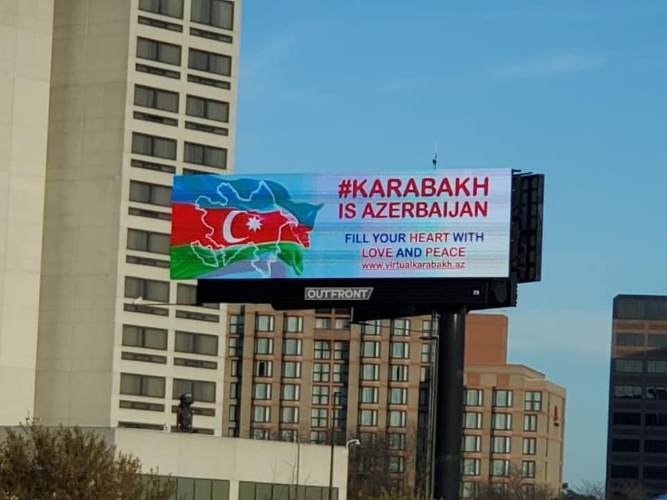 “Karabakh is Azerbaijan” şüarı Çikaqo yollarında (FOTO)