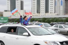 Victory joy in Baku, population celebrates liberation of Shusha with great enthusiasm (PHOTO/VIDEO)