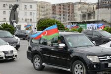 Victory joy in Baku, population celebrates liberation of Shusha with great enthusiasm (PHOTO/VIDEO)