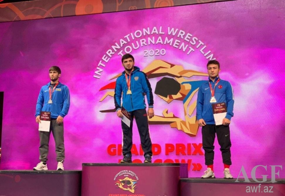 Güləşçilərimiz Moskva Qran-Prisində 5 medal qazanıblar (FOTO)