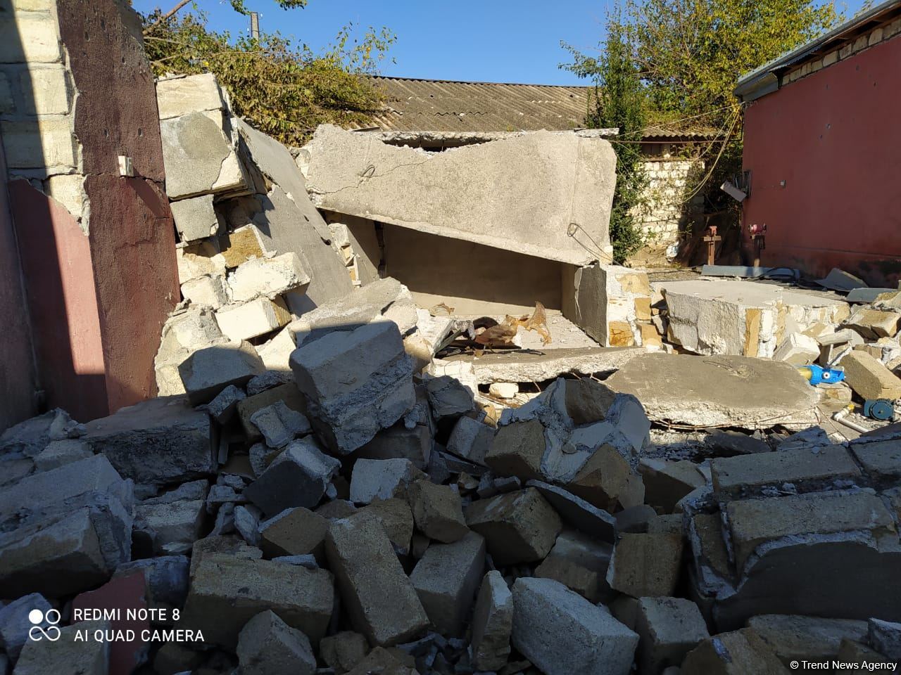 Armenian Armed Forces bombard Tartar's Askipara village, inflict serious damages (PHOTO)