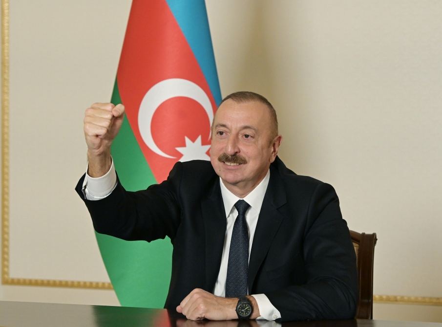 Prezident İlham Əliyev xalqa müraciət edib (FOTO) - Gallery Image