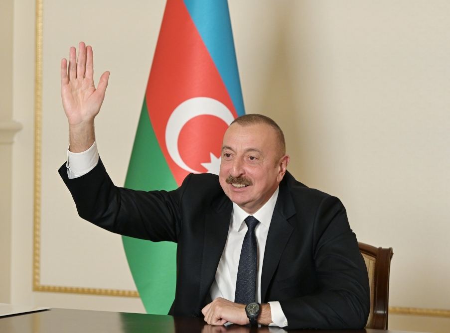 Prezident İlham Əliyev xalqa müraciət edib (FOTO) - Gallery Image