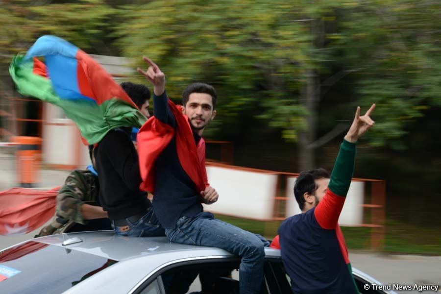 Azerbaijan celebrating victory, restoring historical justice (PHOTOS)
