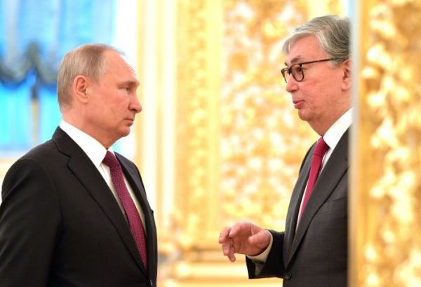 Russia's president informs Kazakh counterpart about situation in country