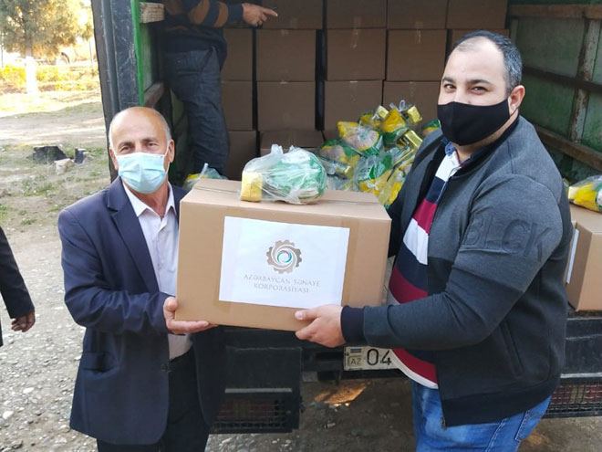 ООО "Азерпамбыг АПК" провело благотворительную акцию для семей солдат (ФОТО)