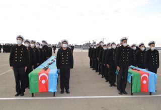 В ВМС Азербайджана прошла церемония принятия присяги (ФОТО)