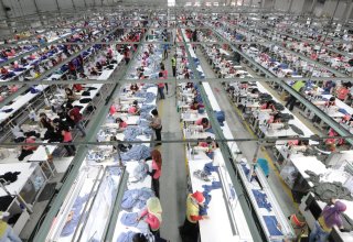 Turkmen garment factory ramps up production