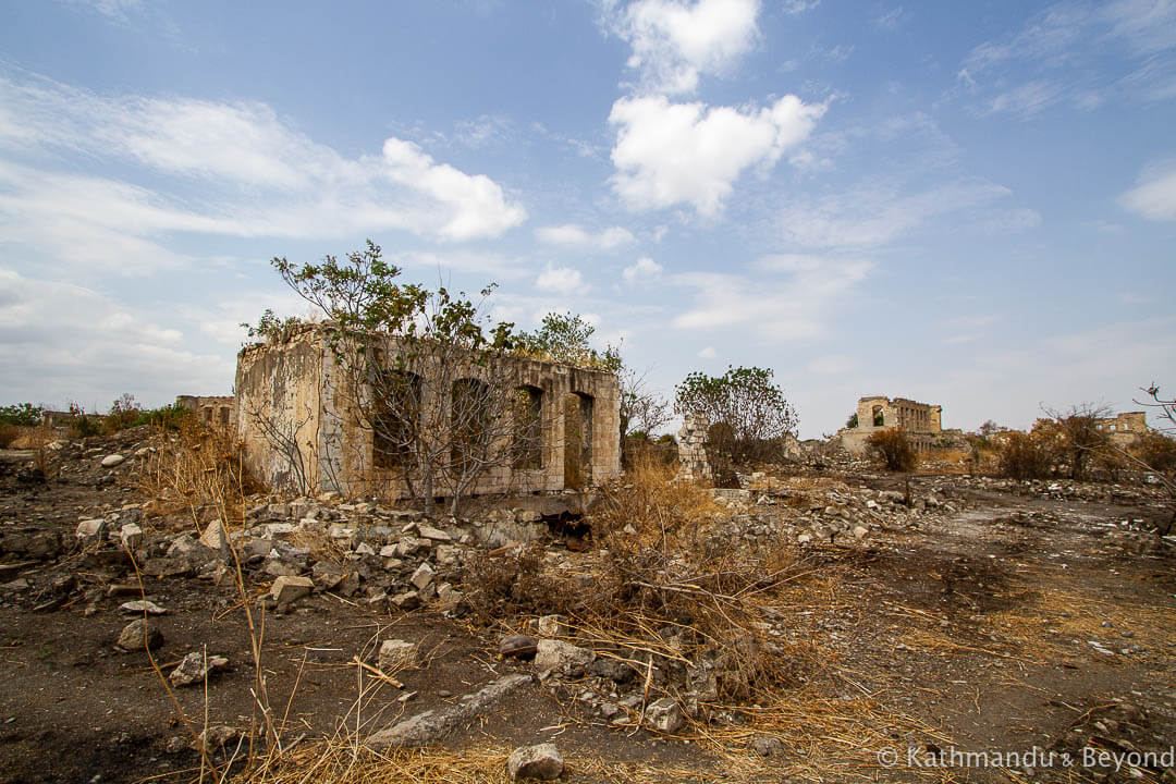 В Агдаме не осталось ни одного уцелевшего здания (ФОТО)