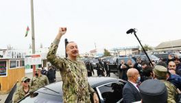 Президент Ильхам Алиев и Первая леди Мехрибан Алиева побывали в освобожденных от оккупации Физулинском и Джебраильском районах, в том числе в городах Физули и Джебраил (ОБНОВЛЕНО)