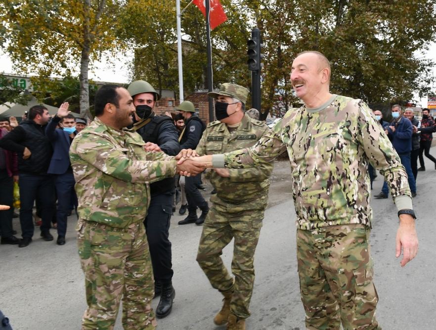 Президент Ильхам Алиев и Первая леди Мехрибан Алиева побывали в освобожденных от оккупации Физулинском и Джебраильском районах, в том числе в городах Физули и Джебраил (ОБНОВЛЕНО)