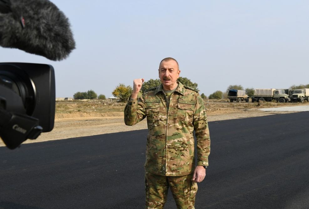 I once again pray for God’s mercy on all our martyrs - President Aliyev