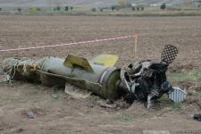 Journalists in liberated Fuzuli shown 'Tochka-U' missile wreckage - results of Armenian attacks (PHOTO/VIDEO)