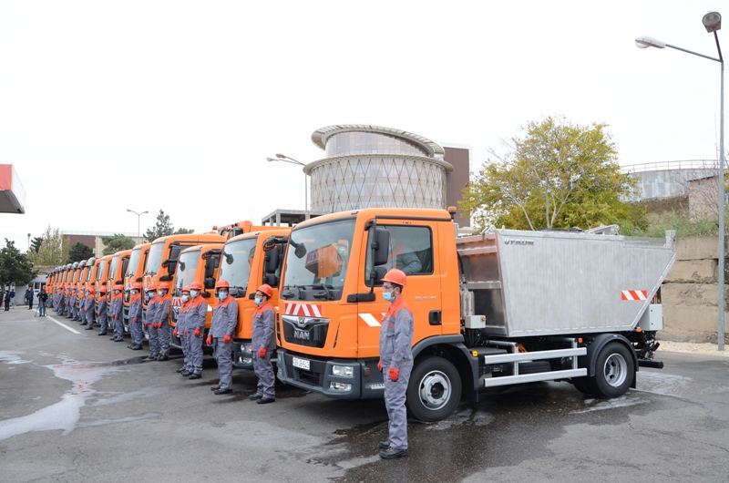 New special purpose vehicles delivered to Baku (PHOTO)