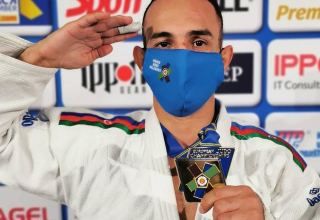 Азербайджанский дзюдоист Орхан Сафаров стал чемпионом Европы (ФОТО)