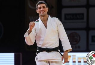 Азербайджанский дзюдоист завоевал бронзовую медаль на чемпионате Европы в Праге