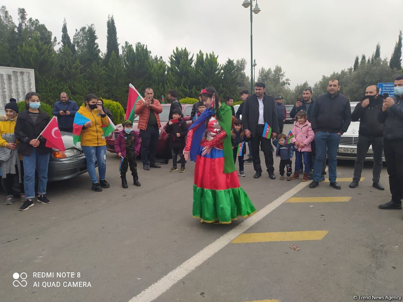 Ağdamda bayram yürüşü keçirilib (FOTO) - Gallery Image