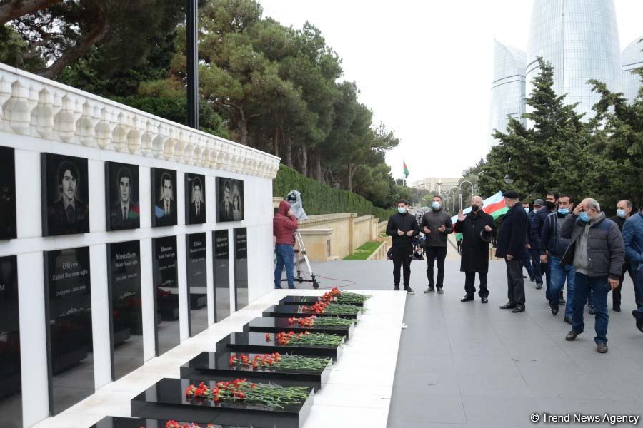 Ağdamın azad edilməsi münasibətilə Qələbə yürüşü keçirilir (FOTO)