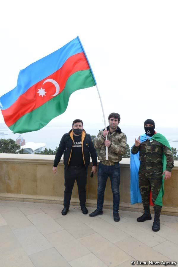 Victory march on liberation of Aghdam district held in Baku (PHOTOS)