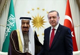 Президент Эрдоган и король Салман обсудили двусторонние отношения