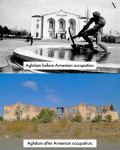 Агдам: до и после – факты армянского вандализма! Посмотрите, какой был прекрасный город, и что от него осталось (ФОТО)
