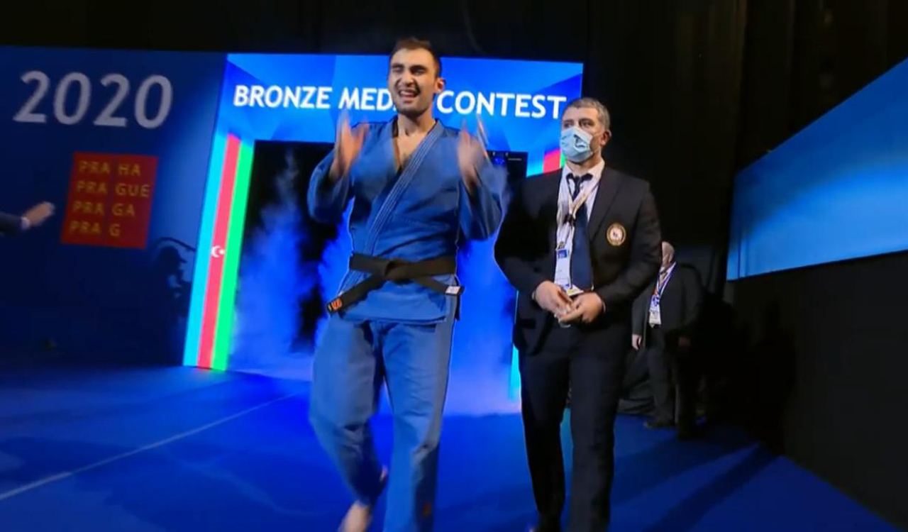 Azərbaycan cüdoçuları Avropa çempionatında 5 medal qazanıblar (FOTO)