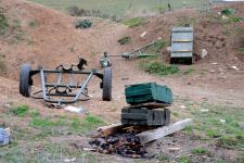 Destroyed Armenian positions firing at Azerbaijani army during recent hostilities shown (PHOTOS)