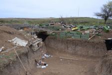 Destroyed Armenian positions firing at Azerbaijani army during recent hostilities shown (PHOTOS)