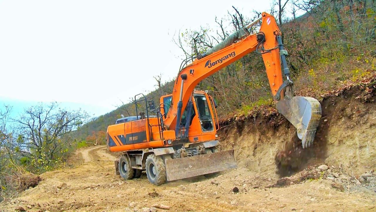 Строительство автомобильной дороги Ахмедбейли-Физули-Шуша успешно продолжается (ФОТО)