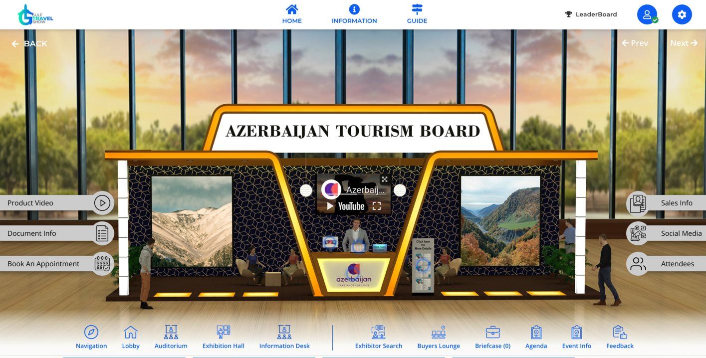 Туристический потенциал Карабаха представлен на виртуальной международной выставке в Дубае