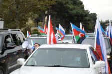 Baku residents hold rally celebrating Kalbajar's liberation (PHOTOS)