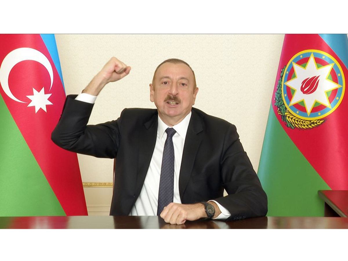 President Ilham Aliyev addresses the nation (PHOTO)