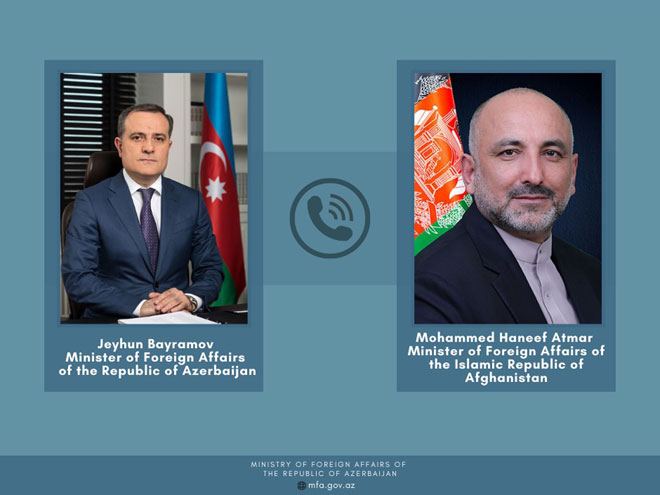 Azerbaijani, Afghan FMs discuss latest situation in region