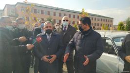 Хикмет Гаджиев, представители дипкорпуса и ФК "Карабах" побывали в Агдамской мечети (ФОТО)