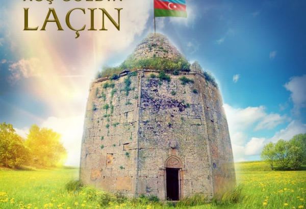 В Лачине прозвучал Государственный гимн Азербайджана (ВИДЕО)