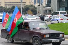 Festive procession in Baku in connection with liberation of Azerbaijan’s Lachin district (PHOTO)