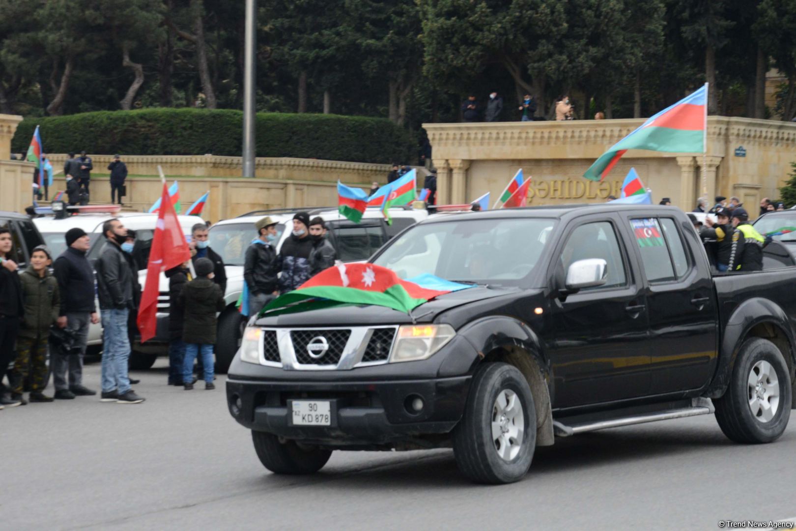 Festive procession in Baku in connection with liberation of Azerbaijan’s Lachin district (PHOTO)