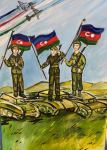 Как выглядит победа Азербайджана над Арменией? Показывают представители России, Грузии, Ирана, Украины (ВИДЕО, ФОТО)