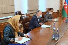 Глава МИД Азербайджана встретился с новым послом Афганистана (ФОТО)