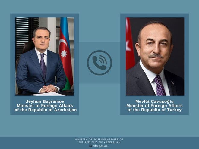 Состоялся телефонный разговор между главами МИД Азербайджана и Турции