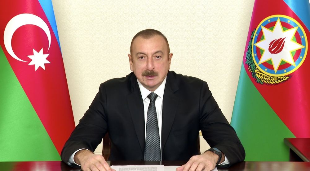 Президент Ильхам Алиев:   В течение 2020 года мировая общественность столкнулась с самым серьезным кризисом в области здравоохранения в нашей современной истории