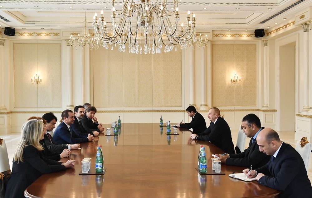 Президент Ильхам Алиев: Сдача в эксплуатацию ТАР еще более упрочит итальяно-азербайджанские связи