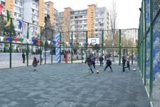 В рамках проекта «Наш двор» в Ясамальском районе Баку благоустроен очередной двор (ФОТО)