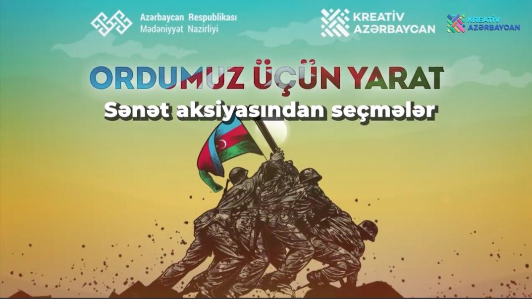 "Ordumuz üçün yarat" – самые интересные работы акции (ВИДЕО)