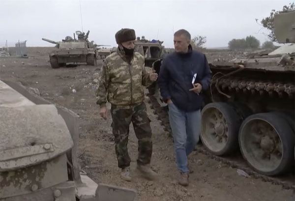 Немецкий телеканал ZDF показал сюжет из освобожденных от оккупации Агдама и Физули (ВИДЕО)