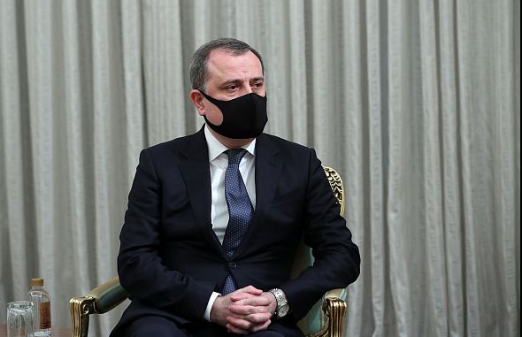 Глава МИД Азербайджана встретился с президентом Ирана (ФОТО)