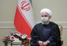 Ceyhun Bayramov İran prezidenti ilə görüşüb (FOTO)