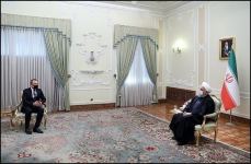 Глава МИД Азербайджана встретился с президентом Ирана (ФОТО)