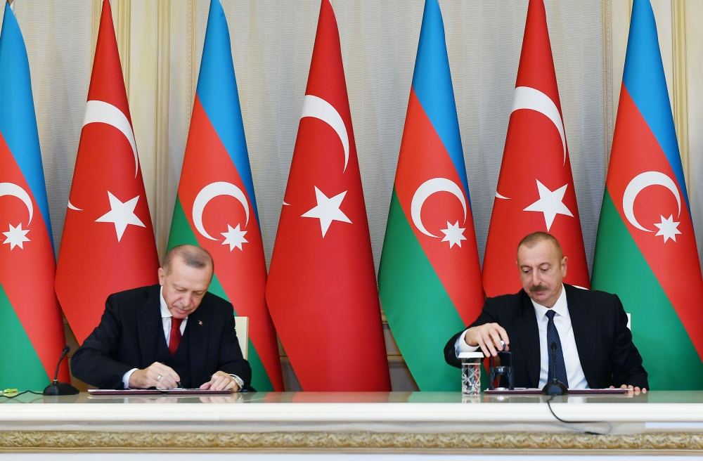 Azerbaijani-Turkish documents signed (PHOTO) (UPDATE)