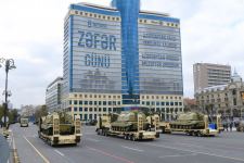 Azerbaijan holds military parade dedicated to victory in Patriotic War with participation of Azerbaijani, Turkish presidents (PHOTO)